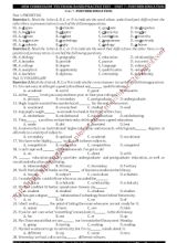 Bài tập Tiếng Anh cho học sinh Lớp 11 - Unit 7 Further education - Đỗ Bình